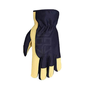 Guantes de seguridad de cuero resistentes con forro interior suave y capa exterior fuerte para un rendimiento duradero - Product Image 5