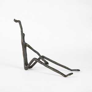Escultura Moderna de Aluminio Negro, Figura Humana Abstracta Tallada, Decoración de Mesa para Hogar, Cafetería, Restaurante, Regalo de Inauguración, DIY - Product Image 3