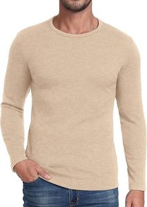 Camisa de Franela de Lana Merino Suave al Tacto para Hombre, Fibra Fina, Manga Larga, Térmica, Transpirable, para Invierno, Informal, a Cuadros - Product Image 4