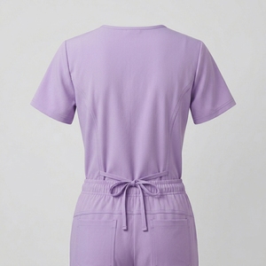 High Quality Wholesale Hygroscopic and Perspiratory V-neck Breathable and Comfortable Leisure Pet Clinic Dentist Nurse <b>Scrub</b> <b>Set</b> - Product Image 6