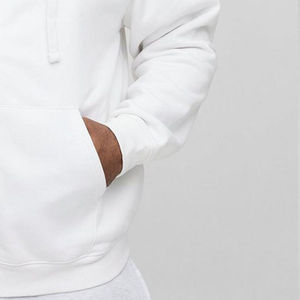 Sweat à capuche zippé en polyester/coton, vierge, écologique, hiver, coupe oversize, unisexe, personnalisable, vente en gros, impression numérique, broderie perlée - Product Image 3