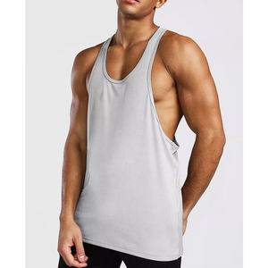 Débardeur de sport pour homme, design personnalisé, séchage rapide, prix de gros - Product Image 1