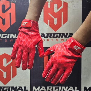 Guantes de Fútbol Americano para Hombre, con Silicona y Serigrafía en la Palma, Color Personalizado, Ropa Deportiva Personalizada, Guantes de Fútbol Americano Unisex - Product Image 6