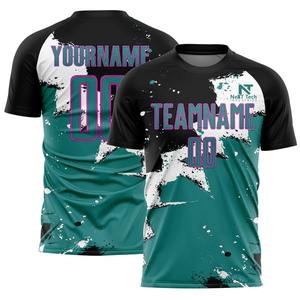 Ropa Deportiva Cómoda, Uniforme de Fútbol para Hombre, 100% Poliéster, Uniforme de Fútbol Personalizado para Hombre - Product Image 5