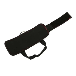 High Quality Heavy Duty Fitness Training Leg Leather <b>Ankle</b> Straps Cowhide Breathable Non-Slip <b>Ankle</b> Straps Very Reasonable Price - Product Image 2