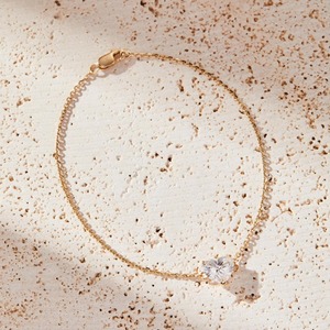 Pulsera de Oro de 14k con Diamante en Forma de Corazón_ 1.40ct Cultivado en Laboratorio, Certificado IGI - Product Image 4