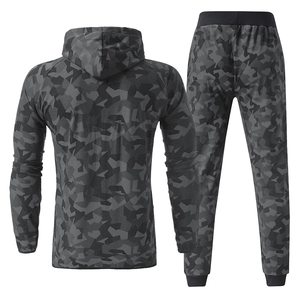 Men's Two Piece <b>Athletic</b> Tracksuit Set Breathable Moisture Wicking Sports Jacket with Comfortable Stretch Jogger Pants - Product Image 4