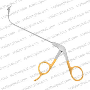 Pinza Frontal Tipo Jirafa para Senos Paranasales, 5.5 Pulgadas, Vertical, Punta de 3mm, Instrumento Quirúrgico ORL, Acero Inoxidable Alemán - Product Image 4
