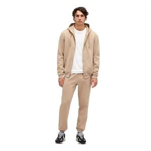 Men Winter Printed Fleece Windproof Tracksuit Set with Pullover Hoodie & Sweatpants <b>Joggers</b> Two Piece <b>Oversized</b> Design - Product Image 2