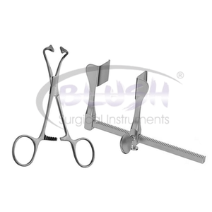 High Quality German Stainless Steel Manual Rib Contractor A+ Grade Orthopedic Surgical Instruments By <b>Blush</b> Surgical - Product Image 3
