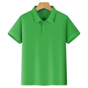 เสื้อโปโลชุดนักเรียนชายระดับพรีเมียมสำหรับเด็ก |   สีส้มล้วน โพลีเอสเตอร์ 100% ซักเครื่องได้ - Product Image 3