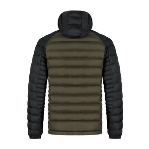 Custom Men Plus Sizes Autumn Thick <b>Quilted</b> Cotton Baseball Uniform Hooded <b>Single</b> Breasted Casual ODM - Product Image 6