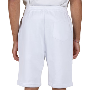 <b>Men</b> <b>Fleece</b> Sweat <b>Shorts</b> Elastic Waist Side Pockets Relaxed Fit Open Hem Casual Custom Wholesale OEM Manufacturer Supplier Bottom - Product Image 4