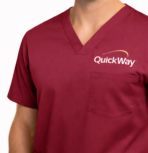 Ensemble de blouses d'infirmière unisexe de qualité supérieure – Uniforme médical extensible avec haut et pantalon – Vêtements de travail hospitaliers personnalisés - Product Image 5