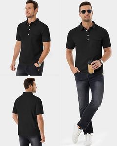 Chemise Homme Premium en Spandex/Polyester avec Poche Anti-Plis, Personnalisable par Broderie et Impression Numérique, Usine OEM ODM - Product Image 6
