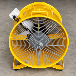 Ventilador Axial Industrial de Metal, Motor de CA de 800W, Ventilador de Piso con Gran Potencia de Viento para Uso Comercial - Product Image 1