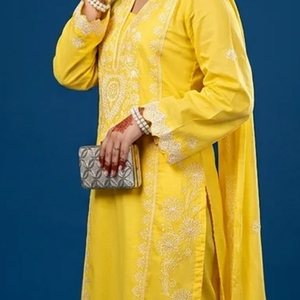 Shalwar Kameez pakistanais prêt-à-porter, robe décontractée, tenue formelle, Shalwar Kameez pakistanais de luxe - Product Image 3