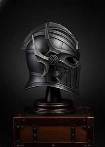 Casque de guerrier fantaisie à pointes sombres |   Casque d'armure artisanal spécial avec détails de haute précision - Product Image 4