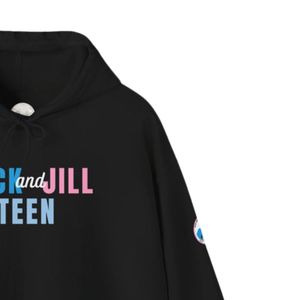 Sweat à capuche noir graphique pour adolescents, en molleton doux, à manches longues, style décontracté, vêtement d'hiver tendance - Product Image 5