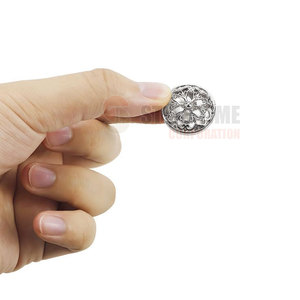 High Quality Elegant Surface With Strong Build And Smooth Finish For Apparel Decoration Steel <b>Buttons</b> - Product Image 4
