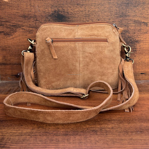 Offre Spéciale Designer Célèbres Marques Botte Point Véritable Daim En Cuir Fringe Bandoulière Sac À Bandoulière Western De Luxe Sac À Main pour Femmes - Product Image 4
