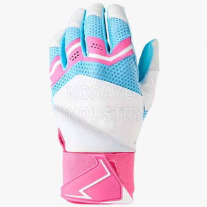 Personalized Custom Logo Baseball Batting Gloves High Performance Anti-Slip <b>Sheepskin</b> Batting Gloves for Men Youth Training - Product Image 6