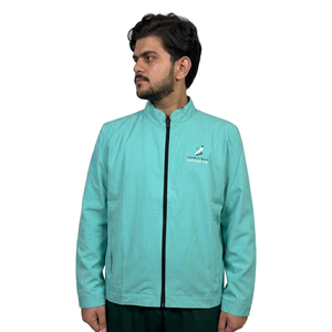Veste softshell respirante de haute qualité, nouveau design, vente en gros, vêtements de sport, polyester, imperméable, pour homme - Product Image 2