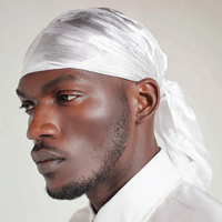 Durag respirant et tendance pour homme, personnalisé, style streetwear hip-hop, durags en satin de soie, durags d'extérieur, unisexe