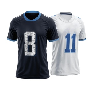 เสื้อฟุตบอลผ้าเจอร์ซีย์แขนสั้นออกแบบและพิมพ์ลาย - Product Image 1