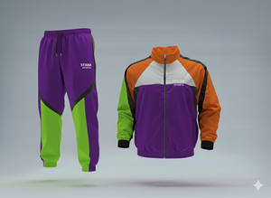 Just Arrival Lightweight Customizable Autumn <b>Tracksuit</b> Set Made 100% Polyester Unisex Adults Breathable Quick Dry Full Length - Product Image 6