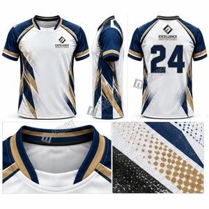 Camiseta de Fútbol Personalizada, Camiseta de Fútbol Transpirable, Ropa Deportiva Ligera para Entrenamiento y Partidos - Product Image 6