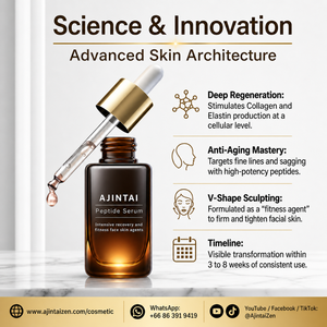 Ajintai Vegan Collagen Retinol Green Tea Anti-Aging Eye Essence Exosomes Advanced Peptide Formula Lifting Wrinkles OEM/ODM - Product Image 6