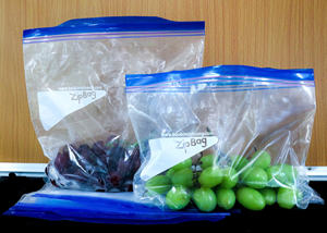 Double sac réutilisé de nourriture de fermeture éclair pour l'emballage hermétique et viable sûr dans l'industrie alimentaire - Product Image 2