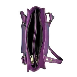 Sac à main de luxe WRIZA en cuir véritable pour femme, grande capacité, sac à bandoulière pour femme, fourre-tout en cuir personnalisé OEM avec fermeture éclair - Product Image 5