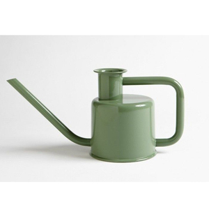 Green <b>Metal</b> <b>Watering</b> <b>Can</b> with Long Spout and Handle for Gardening Durable Design Painted Finish - Product Image 6