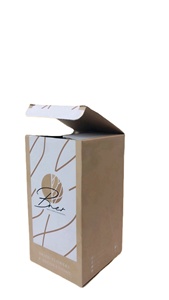 Caja de Cartón Autoarmable con Recubrimiento UV OEM, Laminación Mate y Brillante, Diseño en Relieve, Impresión Offset, Cierre Magnético, para Alimentos - Product Image 4