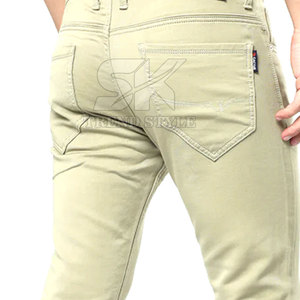 Pantalones Vaqueros para Hombre de Estilo Moderno para Uso en Exteriores, Pantalones Vaqueros de Color Sólido de la Mejor Calidad para Hombre - Product Image 5