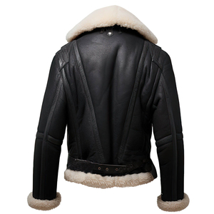High Quality New Fashion Men's <b>Leather</b> <b>Jacket</b> Solid/Plaid Windproof Breathable <b>Long</b> Sleeves Streetwear Soft Feel Comfort Fit - Product Image 4