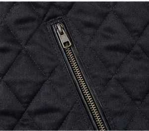 Veste pour homme Champ King en cuir de mouton et matelassée avec poches et fermeture éclair - Product Image 4