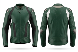 Veste de moto en cuir véritable de haute qualité pour hommes, à manches longues, équipement de protection, veste de motard, vente en gros - Product Image 2