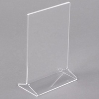 Panneau de comptoir en acrylique, 1 pièce, vitrine transparente