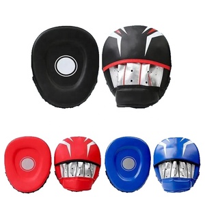 Custom PU Leather Training <b>Focus</b> Mitt Hand Target <b>Pad</b> Sports Coaching Equipment New Design - Product Image 4