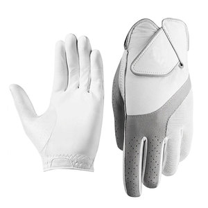 Guantes de Golf para Hombre de Alta Calidad, Cuero Genuino, Transpirables, Diseño Antideslizante, Correa de Muñeca Ajustable, para Mano Izquierda y Derecha, Premium - Product Image 1