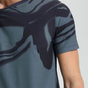 Camiseta de sublimación para hombre, camiseta estampada de verano para mujer, camisetas lisas de colores sólidos, camisetas con cuello redondo, ropa para hombre - Product Image 2