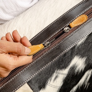 LW Real Handmade Vintage Fashion Genuine Leather <b>Duffel</b> <b>Bags</b> Western Unisex Fringe Large Travel <b>Bags</b> Waterproof Multi-Purpose - Product Image 6
