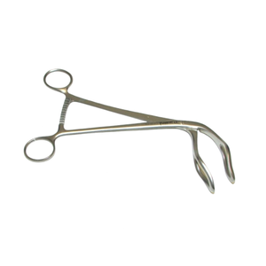 Forceps utérins SOMER de qualité supérieure, courbés 9 pouces, pour gynécologie, hystérectomie, chirurgie pelvienne, instruments chirurgicaux en acier inoxydable, certifiés CE - Product Image 1