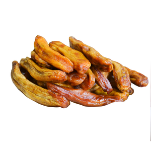 Forme entière de banane pelée séchée douce, collation légère pour café ou service alimentaire en ligne aérienne - Product Image 2