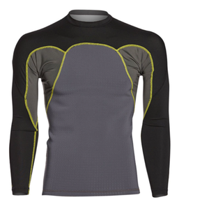Premium Polyester Men Rash Guard Long Sleeve Quick Dry Swim <b>Shirt</b> for Surfing Swimming and Beach Activities - Product Image 3