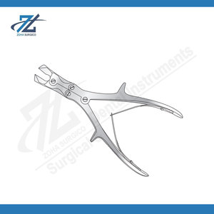 Horsley - Cortador de Huesos de Acción Compuesta, Pinzas para Cortar Huesos y Rongeur, Instrumento Quirúrgico Ortopédico de Acero Inoxidable - Product Image 2
