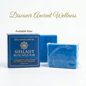 Jabón en Barra Premium Shilajit Blue Nile para una Piel Sana, Limpieza y Bienestar Diario, Shilajit Blue Nile Ba para Uso Diario - Product Image 3